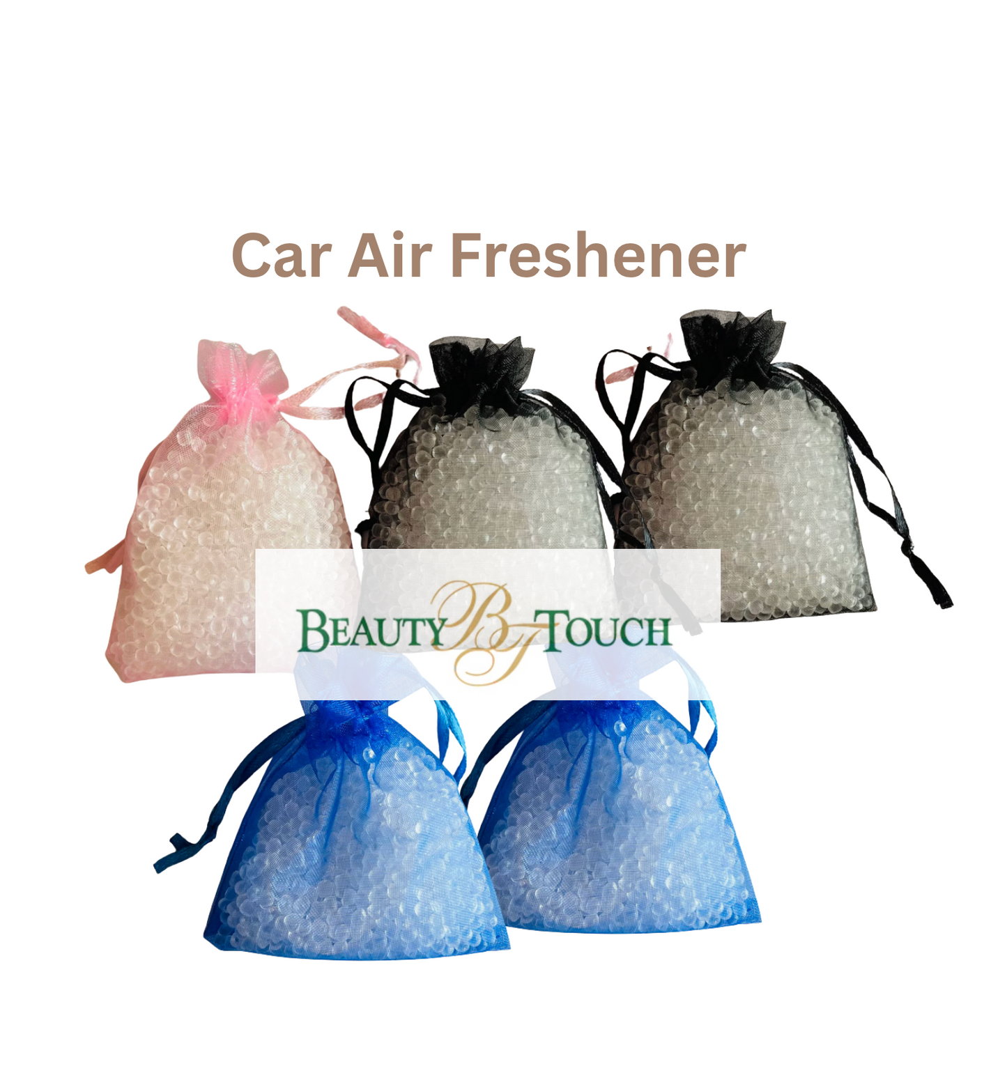 Aroma beads sachet, Car Air Freshener, Pick Your Scent, for closets and small spaces