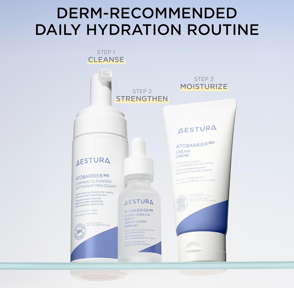AESTURA Atobarrier365 Ceramide Cream – Korean Moisturizer for Dry & Sensitive Skin | Long-Lasting Hydration, Barrier Repair, Non-Comedogenic (80ml / 2.7 fl.oz)

#Aestura, Atobarrier365, Korean moisturizer, ceramide cream, dry skin, sensitive ski