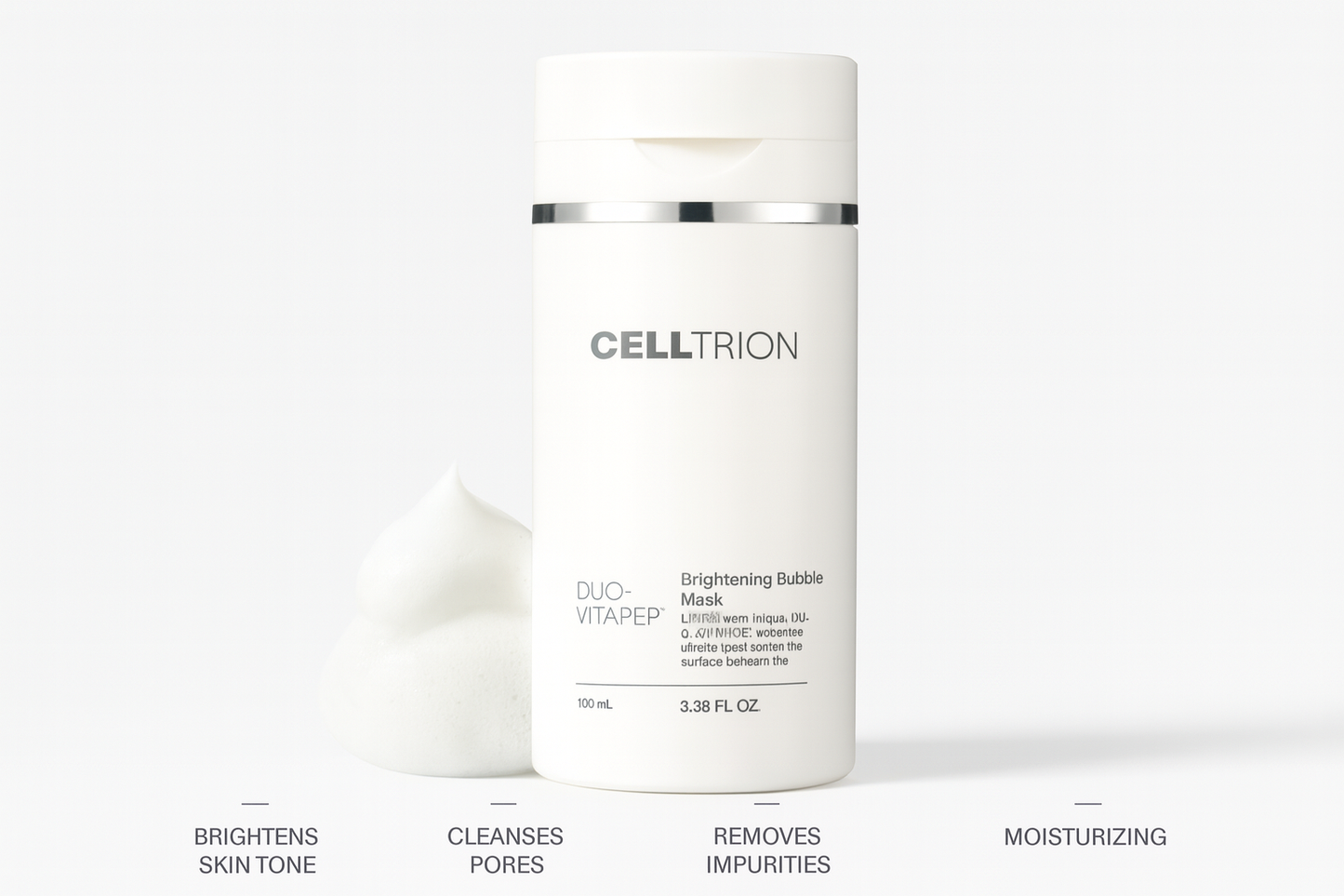 Cellcure DUO-VITAPEP Bubble Cleansing Mask (100Ml /3.358fl.oz)