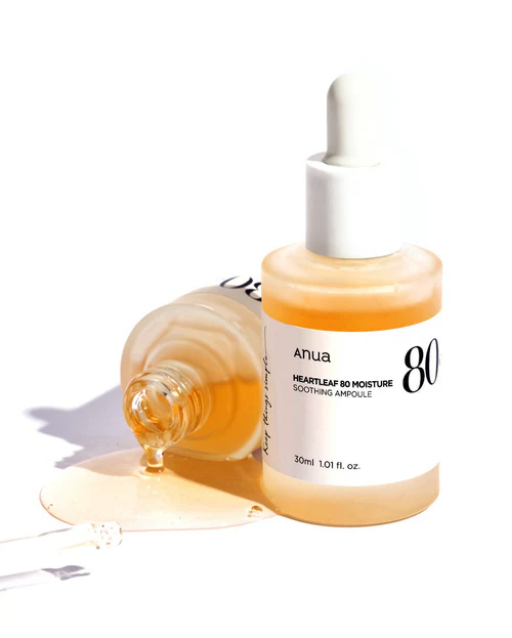 ANUA Heartleaf 80 Moisture Soothing Ampoule 아누아 어성초 80 수분 진정 앰플