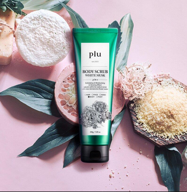 Plu Body Scrub White Musk 플루 오리지널 바디스크럽 화이트 머스크