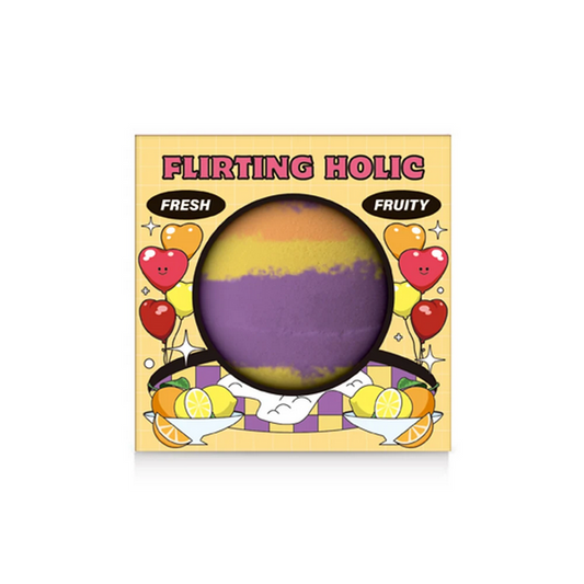 Plu Bubble Bath Bomb Flirting Holic 플루 구름 버블 배쓰밤 플러팅 홀릭