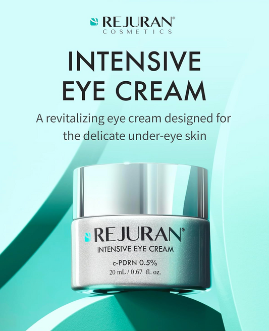 REJURAN® Intensive Eye Cream, c-PDRN® - Fast-Acting Eye Treatment for Wrinkles, Lifting, and Dark Circles. Instant Hydration and Visible Revitalization. Korean Skin Care (0.67 fl oz)