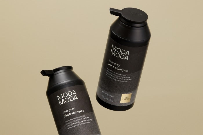 MODAMODA Zero Gray Black Hair Shampoo 모다모다 제로그레이 블랙샴푸